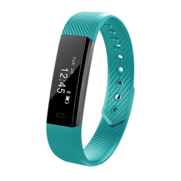 New Smart Bracelet Band with Sleep Activity Fitness Tracker Alarm Clock Vibration Pedometer Indicator for Iphone Android Smartband.