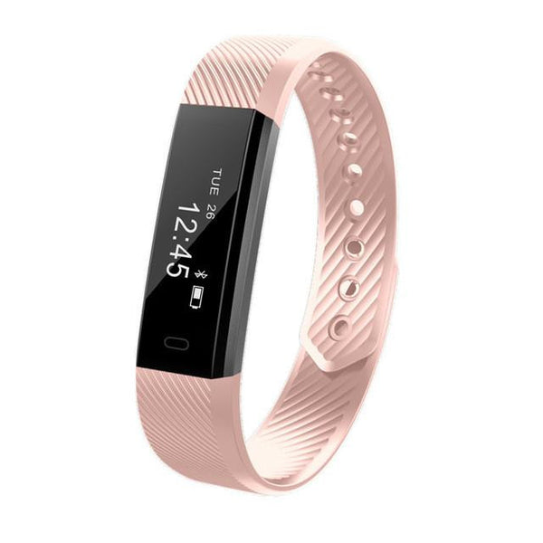 New Smart Bracelet Band with Sleep Activity Fitness Tracker Alarm Clock Vibration Pedometer Indicator for Iphone Android Smartband.