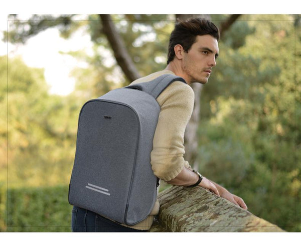 New Multifunction Anti-Theft USB Charging 15.6 Inch Laptop Backpack Nylon Bagpack