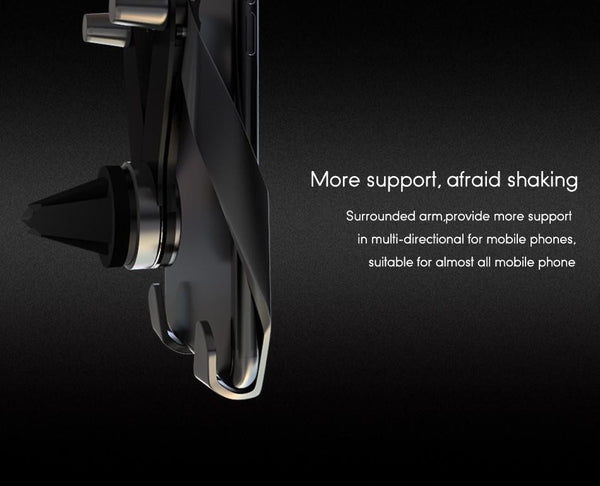 New Universal Car Phone Holder Air Mount Mobile Stand for iPhones Androids Huawei