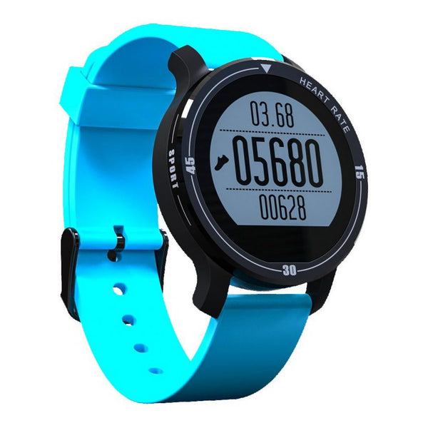 New Deluxe IP67 Waterproof Sports Smartwatch with Heart Rate Monitor for Swimming Running Alarm & Weather.