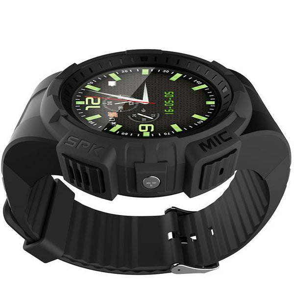 New GPS Bluetooth Smartwatch Supports TF Card SMS Reminder Multi-Mode Sports Monitoring Wristwatch
