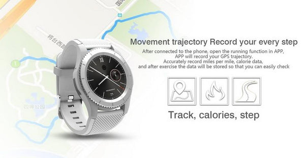 New Intelligent Sports Smartwatch with Call Message Reminder Heart Rate Monitor for Android IOS