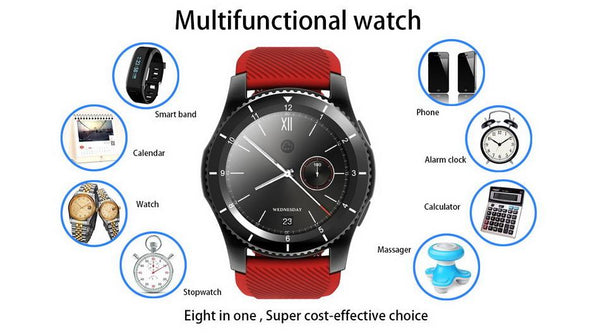 New Intelligent Sports Smartwatch with Call Message Reminder Heart Rate Monitor for Android IOS