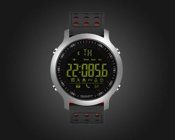 New Smart Sports Bluetooth Water-Resistant Watch with Call Notification Remote Control Alarm Clock