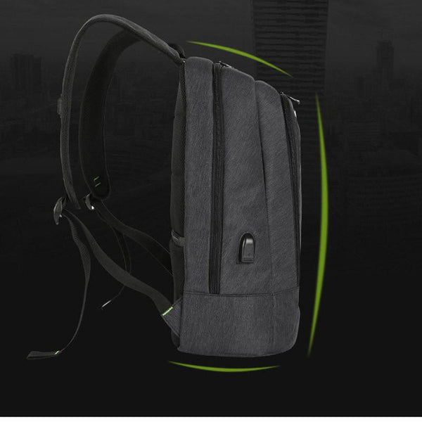 New 15 Inch Laptop Business Water-Resistant Knapsack Anti-Theft Solar Panel Backpack Bag for Men and Women's Travel