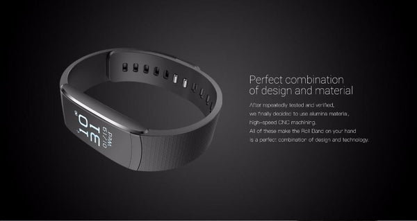 Waterproof Smart Band Heart Rate Monitor Smart Wristband Bracelet - Android Fitness Tracker.