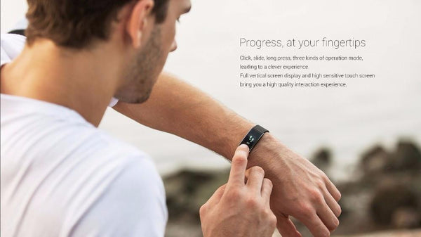 Waterproof Smart Band Heart Rate Monitor Smart Wristband Bracelet - Android Fitness Tracker