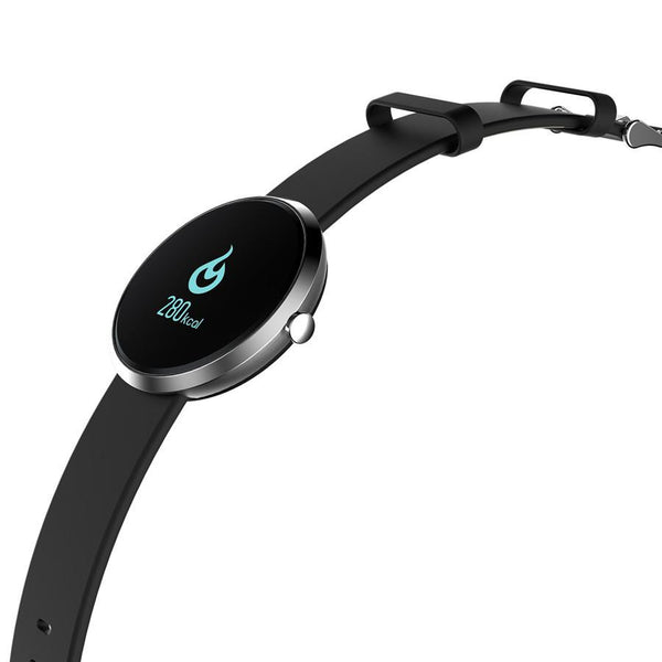 New Blood Pressure Round Bluetooth Fitness Wrist Watch  with Sleep Blood Pressure and Heart Rate Tracker.
