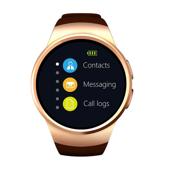 New Full Round IPS Heart Rate Smart Watch for IOS and Android Samsung Intelligent Watch