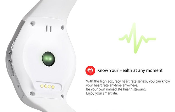 New Full Round IPS Heart Rate Smart Watch for IOS and Android Samsung Intelligent Watch