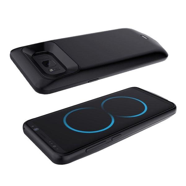 New 5000mAh Rechargeable Charging Power Bank Cover External Battery Case for Samsung S8 S8 Plus