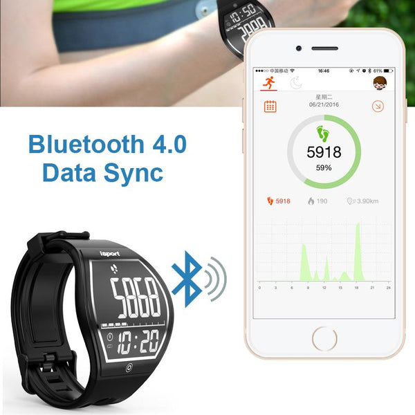 New Intelligent Curved Touch Screen Smart Watch with Wireless Charging Sport Fitness Tracker Smartwatch