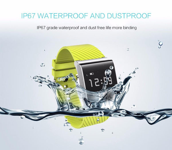 Smart Wristband Plus Blood Pressure Blood Oxygen Monitor Fitness Bracelet Heart Rate Monitor Bluetooth Smart Bracelet