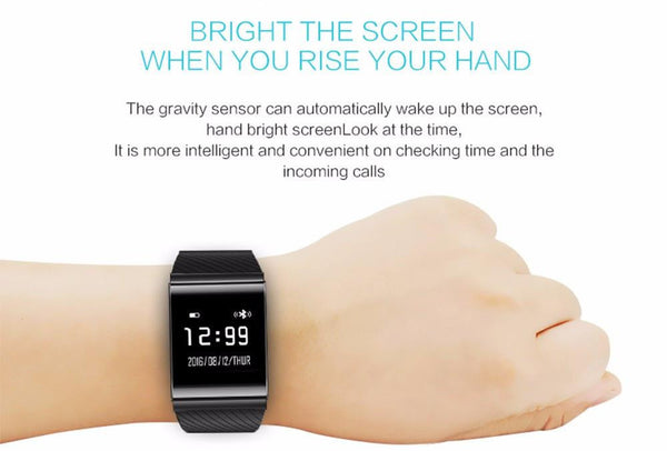 Smart Wristband Plus Blood Pressure Blood Oxygen Monitor Fitness Bracelet Heart Rate Monitor Bluetooth Smart Bracelet