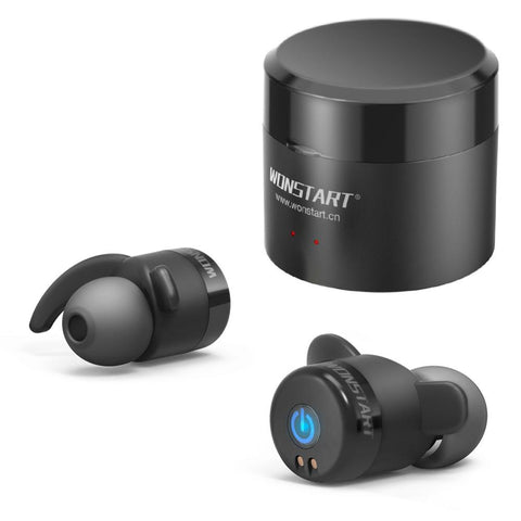 New Mini Wireless Bluetooth Earphones Sport Wireless Bluetooth Earbuds with Microphone and Charge Case
