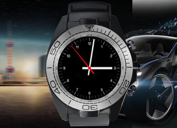 New Bluetooth Clock Smart Sports Watch  Men for Android Support SIM TF Card Alarm Clock Camera