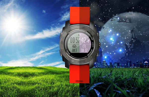 New Outdoors Spot GPS Smart Watch with Dynamic Heart Rate Monitor Message Alerts for Android IOS