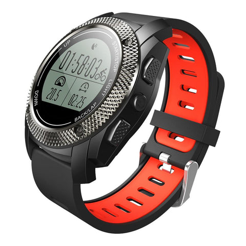 New Outdoors Spot GPS Smart Watch with Dynamic Heart Rate Monitor Message Alerts for Android IOS
