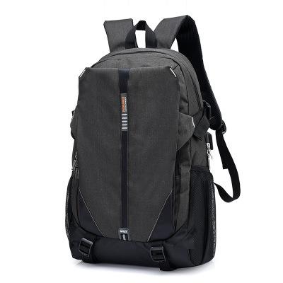 New Ultra Light Canvas External USB Charging Smart Casual Backpack for Travel Daypacking