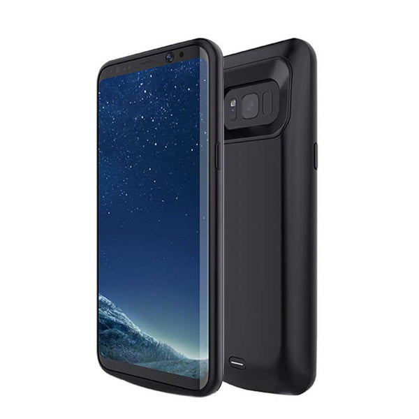 New 5000mAh Rechargeable Charging Power Bank Cover External Battery Case for Samsung S8 S8 Plus