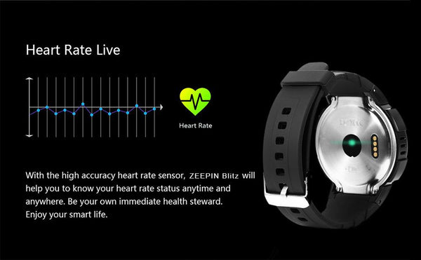 New Intelligent Sports Smart Watch Phone 3G Android 5.1 Camera Waterproof with Email GPS Heart Rate Monitor