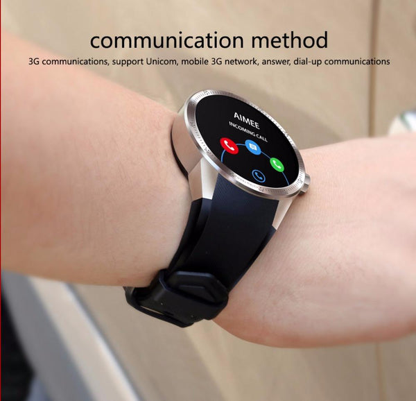 New Business 3G Android Smart Watch with WIFI GPS Bluethooth Sim Card Support Heart Rate Monitor