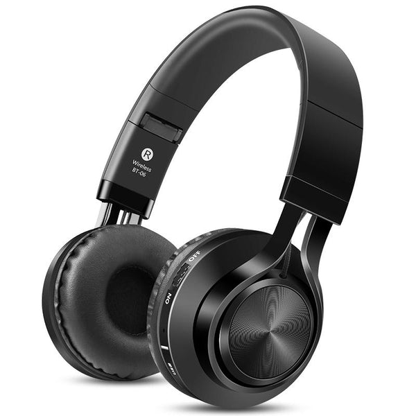 New Wireless Bluetooth Headphone Foldable Stereo Headsets with Mic Support TF Card Headphones