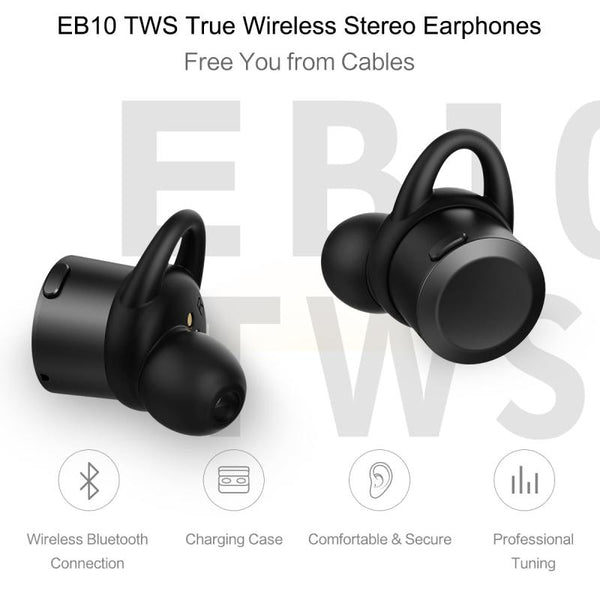 New Bluetooth Earphone TWS True Wireless Earbuds Bluetooth Stereo Earphones with Portable Charger Box