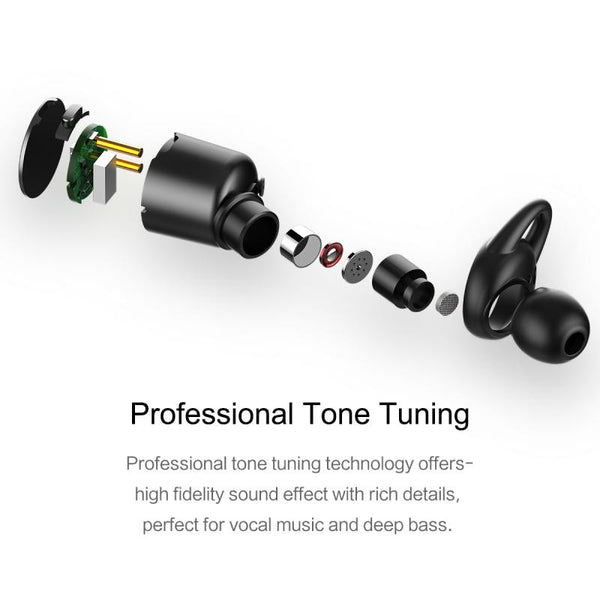 New Bluetooth Earphone TWS True Wireless Earbuds Bluetooth Stereo Earphones with Portable Charger Box