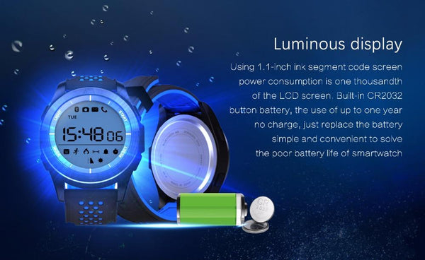 New Outdoor Altitude Meter Smart Watch with Waterproof Pedometer Fitness Tracker Wristwatch for IOS Androids
