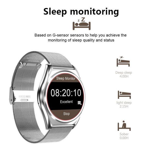 New Intelligent Touch Screen Bluetooth Smart Watch with Heart Rate Monitor & Call Reminder for IOS Android