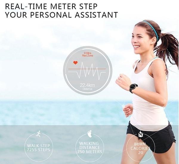 New Health Band Bluetooth Wristband with Blood Pressure Heart Rate Fitness Monitor Smart Watch Bracelet