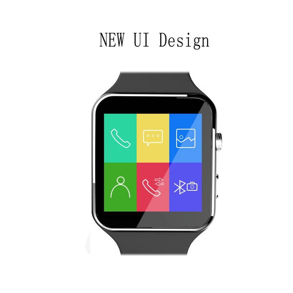 New Stylish Bluetooth Sports Smart Watch with Passometer Camera for Androids