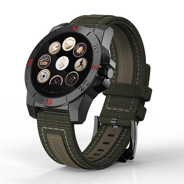 New Hiker's Sport Bluetooth Water-Resistant Smart Watch with Compass Heart Rate Monitor Fitness Tracker for Android IOS