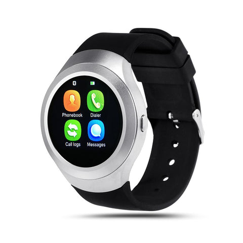 New IPS Round Screen Bluetooth Anti-Lost Android Sport Smart Watch Clock Support SIM Card TF card