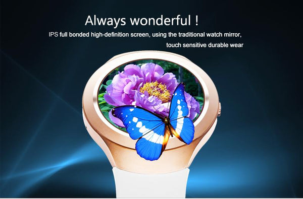 New IPS Round Screen Bluetooth Anti-Lost Android Sport Smart Watch Clock Support SIM Card TF card