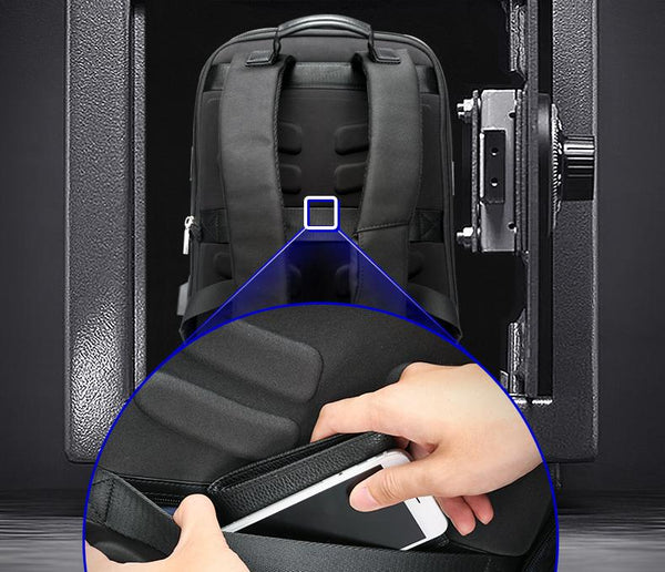 New Traveler Capacity USB External Charge 15.6 Inch Laptop Anti-theft Shoulders Waterproof Backpack