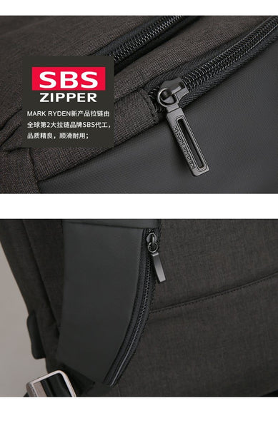 New High Capacity USB Recharging Backpack 180 Degree Travel Bag Fit for 17.3 Inches Laptop New Design Bag