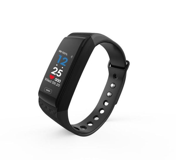 New Fitness Smart Bracelet Waterproof Real-Time Monitor Dynamic Heart Rate Sport  Fitness Wristband Support USB-Charge Watch