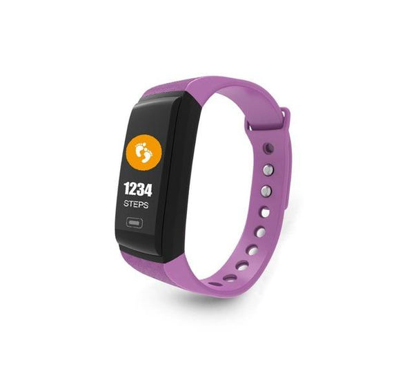 New Fitness Smart Bracelet Waterproof Real-Time Monitor Dynamic Heart Rate Sport  Fitness Wristband Support USB-Charge Watch