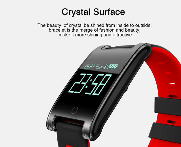 New Heart Rate Smart Watch With Blood Pressure Monitor Fitness Tracker Smartwatch IP67 Waterproof for Apple Android Windows