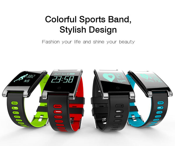 New Heart Rate Smart Watch With Blood Pressure Monitor Fitness Tracker Smartwatch IP67 Waterproof for Apple Android Windows