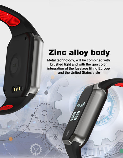 New Stylish Smart Wristband Heart Rate Monitor Fitness Tracker Waterproof Smart Watch