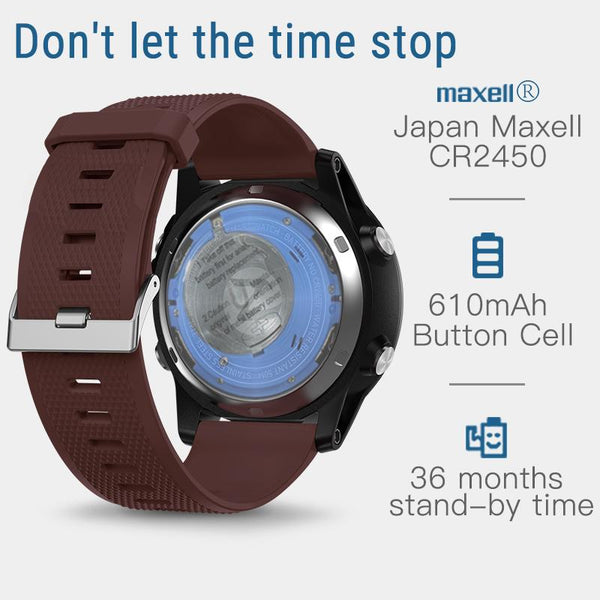 New Outdoor Rugged Smartwatch with Professional Waterproof Smart Watch for IOS and Android