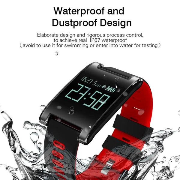 New Heart Rate Smart Watch With Blood Pressure Monitor Fitness Tracker Smartwatch IP67 Waterproof for Apple Android Windows