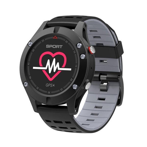 New OLED Real-time Heart Rate Sleep Monitor GPS Multi-Sport Mode Outdoor Altimeter Bluetooth Smart Watch IOS Android