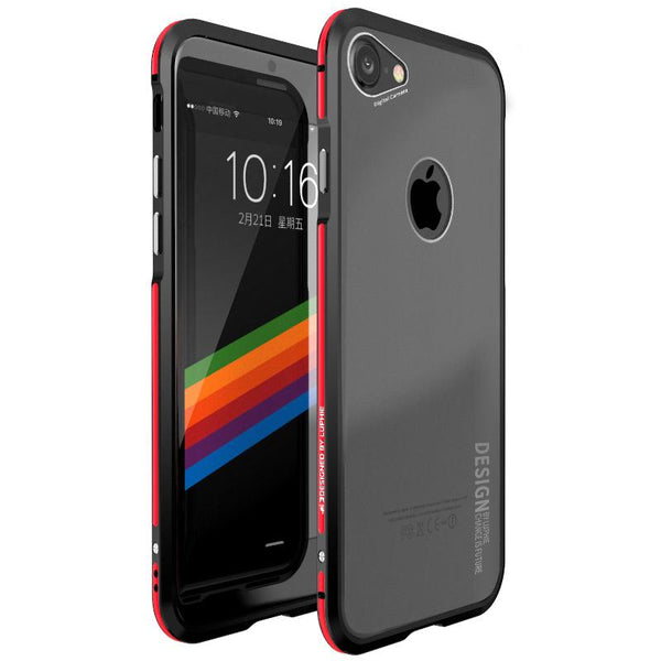 New Luxury Aviation Aluminum Metal PC Cover Bumper Case for iPhone 8 Series
