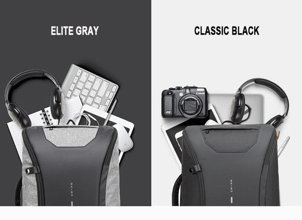 New Smart Multifunctional Laptop Computer Backpack Casual Business Travel Bag with External USB Charger for Mobile Phones