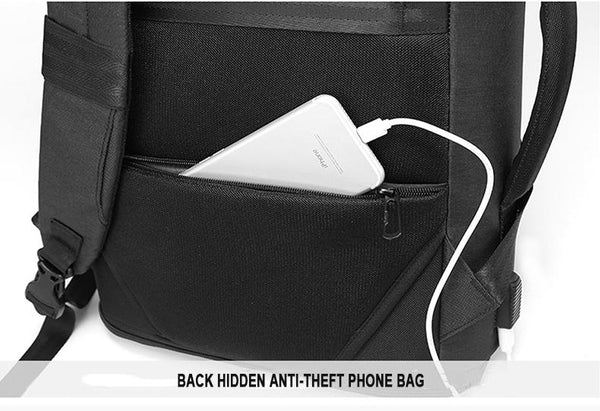 New Smart Multifunctional Laptop Computer Backpack Casual Business Travel Bag with External USB Charger for Mobile Phones